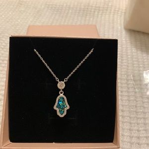 Hamsa necklace